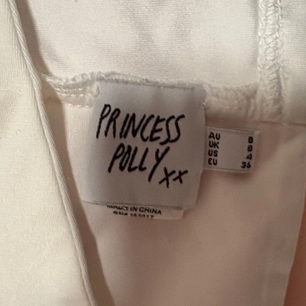 Princess Polly White Open Back -  Going Out Top - Picture 3 of 3